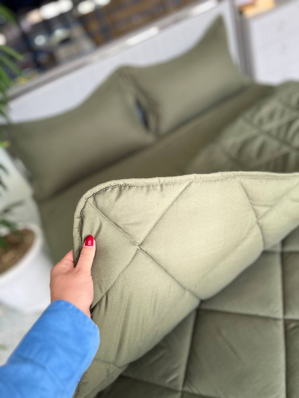 تصویر 2 از خرید روتختی مخمل کوبیده + قیمت