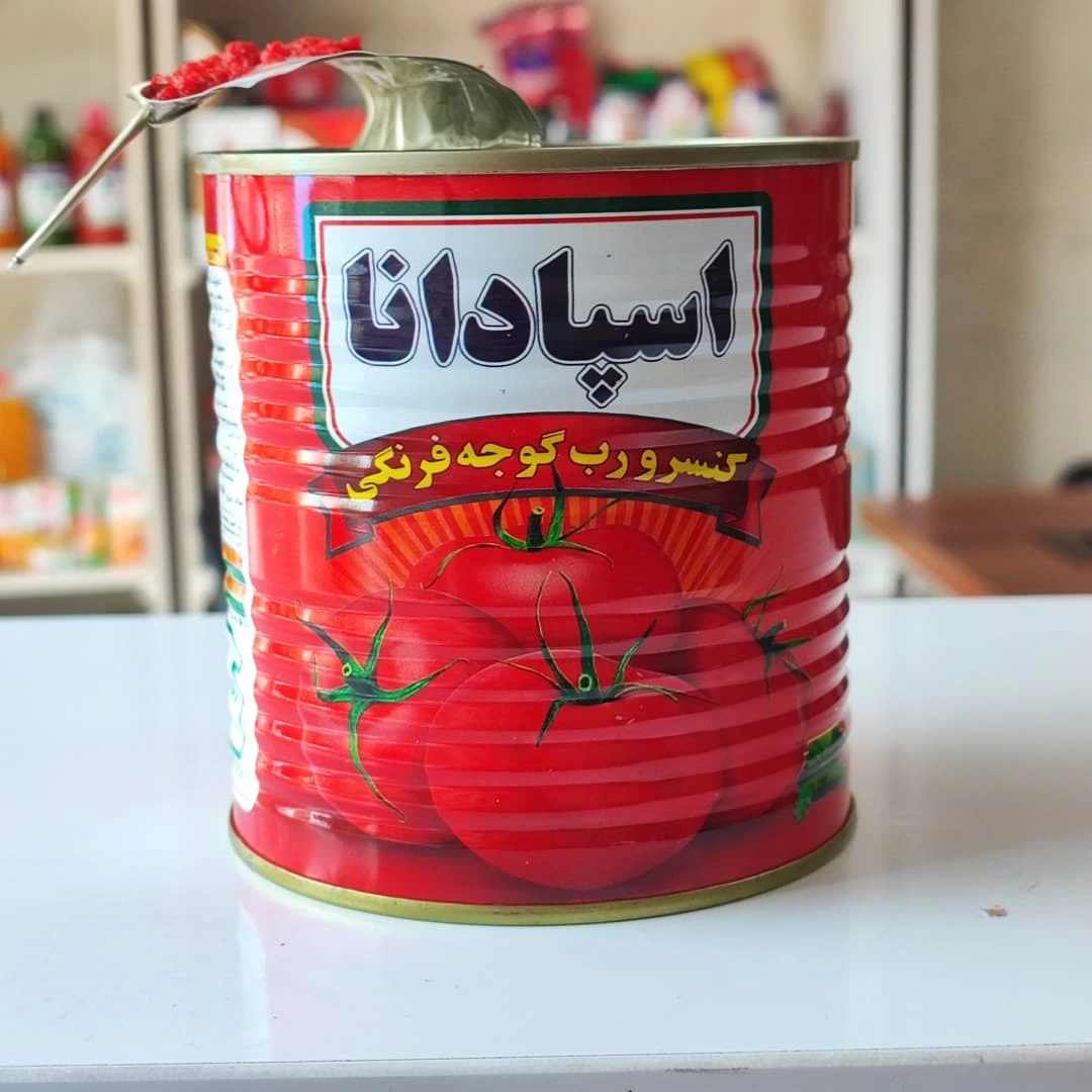 تصویر 2 از قیمت خرید عمده رب گوجه فرنگی اسپادانا ۸۰۰ گرم
