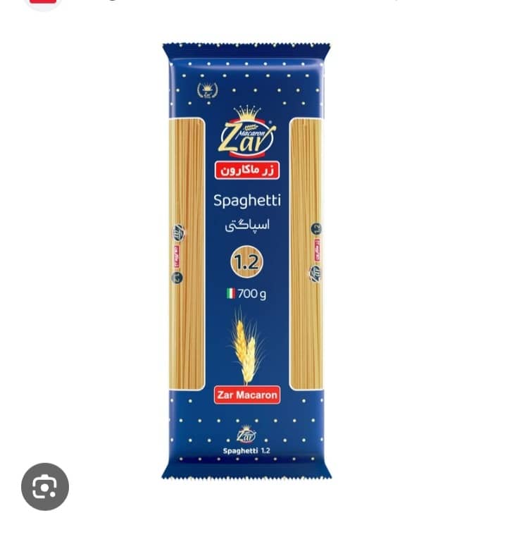 فروش فوق العاده ماکارونی خوش طعم زر + عمده