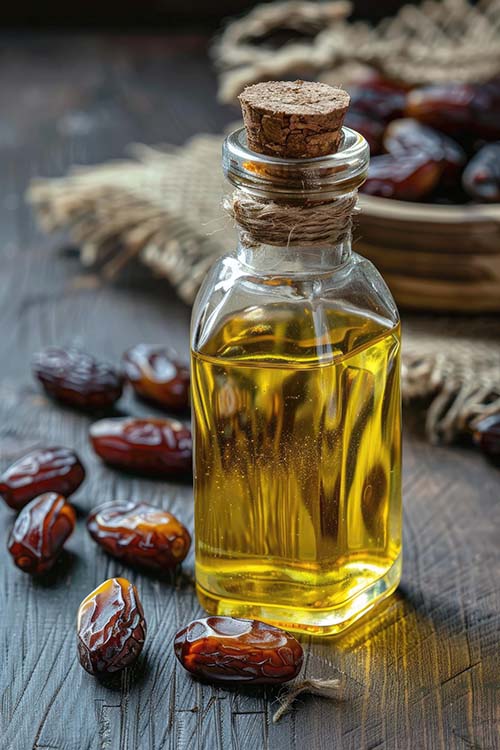 فروش و خواص روغن هسته خرما + دارای سیب سلامت