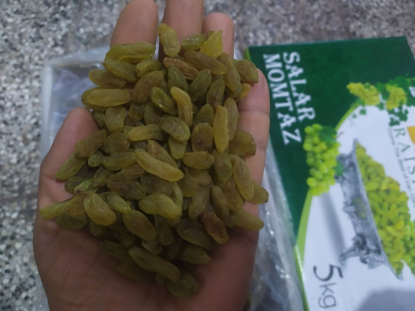 تصویر 1 از قیمت فروش کشمش سبز پیکامی + فروش ارزان