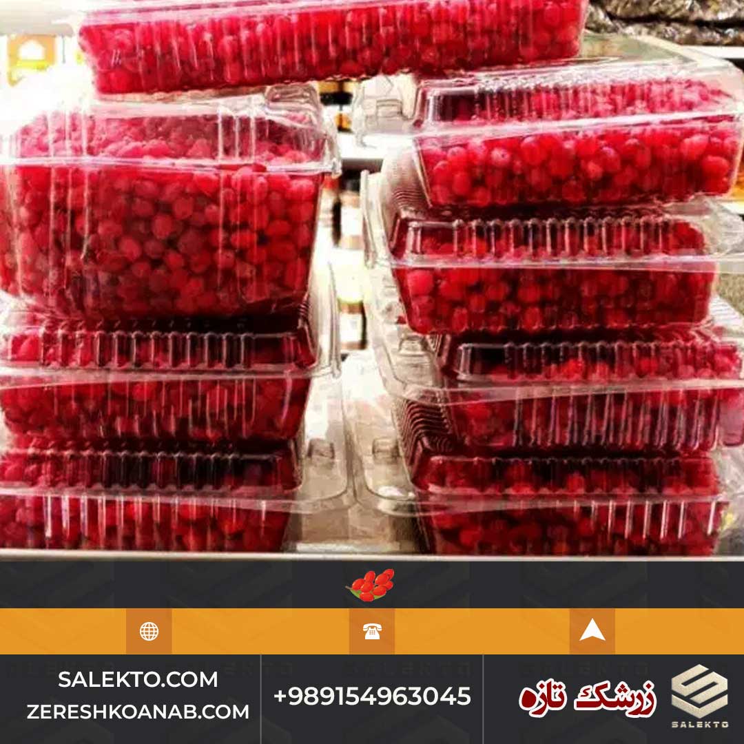 تصویر 1 از خرید زرشک تازه قائنات با بسته‌ بندی بهداشتی و ارسال سریع
