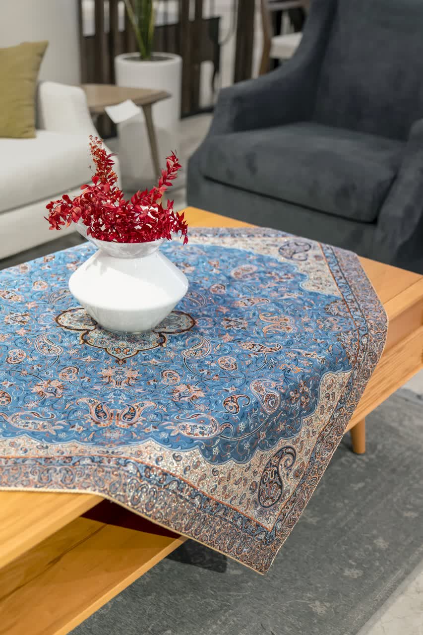 تصویر 2 از قیمت رومیزی ترمه یزد + خرید باورنکردنی