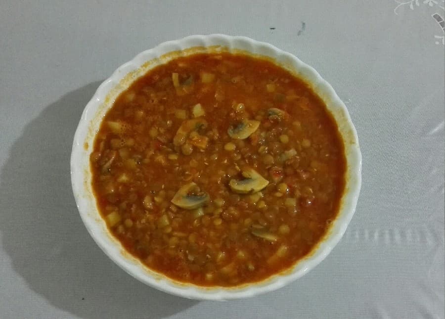 تصویر 2 از خرید و قیمت کنسرو عدسی با قارچ + فروش عمده