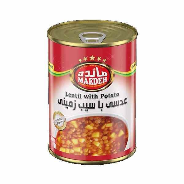 تصویر 1 از خرید کنسرو عدسی با سیب زمینی + قیمت فروش استثنایی