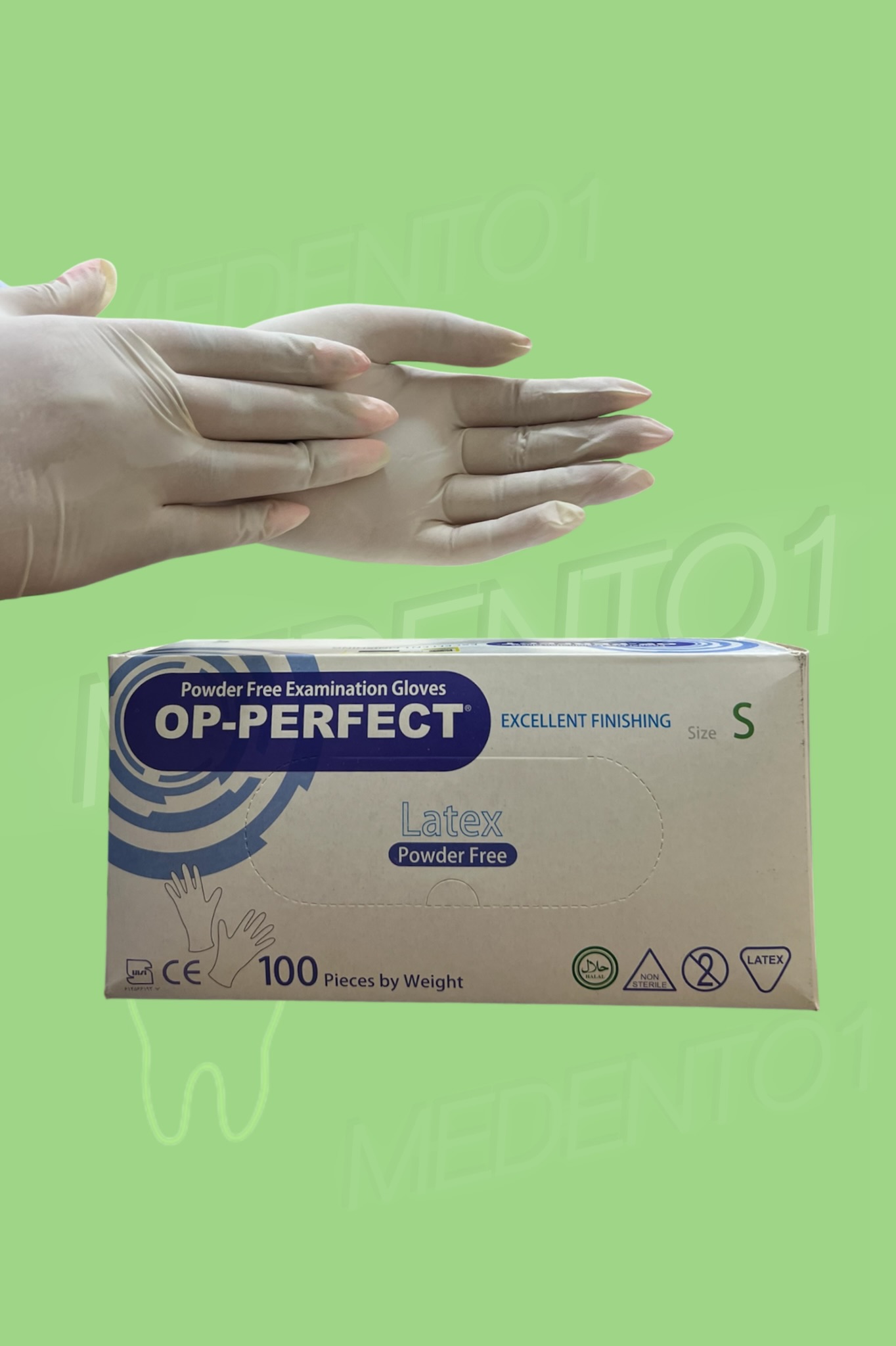تصویر 2 از فروش دستکش لاتکس دندانپزشکی + کیفیت بالا