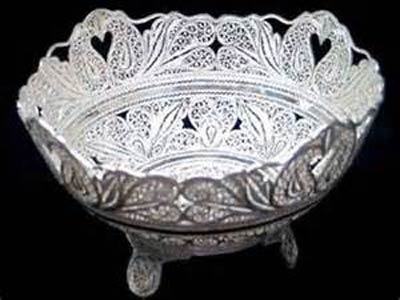 تصویر 1 از خرید و قیمت ملیله کاری نقره نما + فروش عمده
