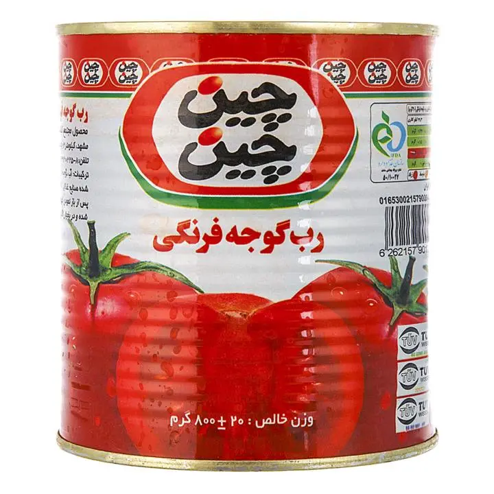 تصویر 1 از فروش عمده رب گوجه ۸۰۰ گرمی ارزان