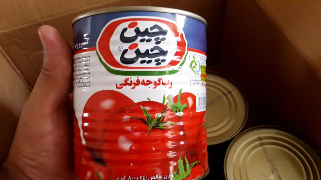 تصویر 4 از فروش عمده رب گوجه ۸۰۰ گرمی ارزان