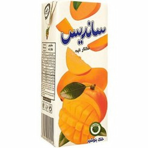 تصویر 1 از قیمت آبمیوه پاکتی انبه ساندیس + خرید باور نکردنی