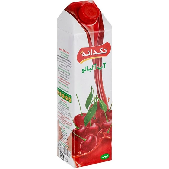 تصویر 2 از خرید آبمیوه پاکتی آلبالو تکدانه + خرید عمده