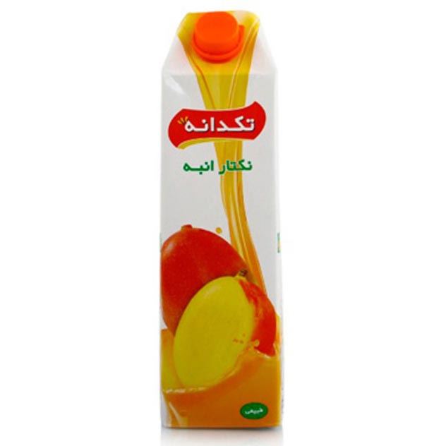 تصویر 1 از فروش آبمیوه پاکتی انبه تکدانه + فروش عمده