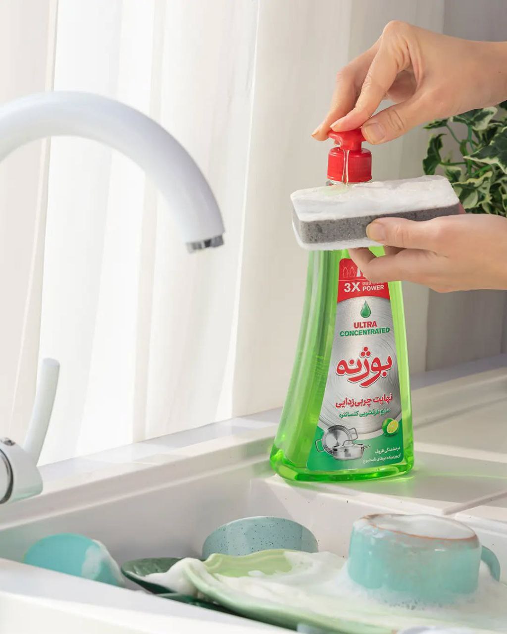 خرید و قیمت مایع ظرفشویی بوژنه + فروش عمده