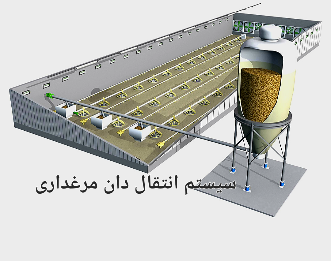 تصویر 1 از قیمت خرید سیستم انتقال دان مرغداری سفارش عمده