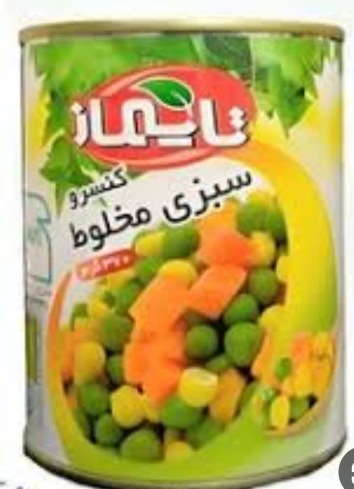 تصویر 4 از فروش و قیمت کنسرو مخلوط سبزیجات + خرید عمده
