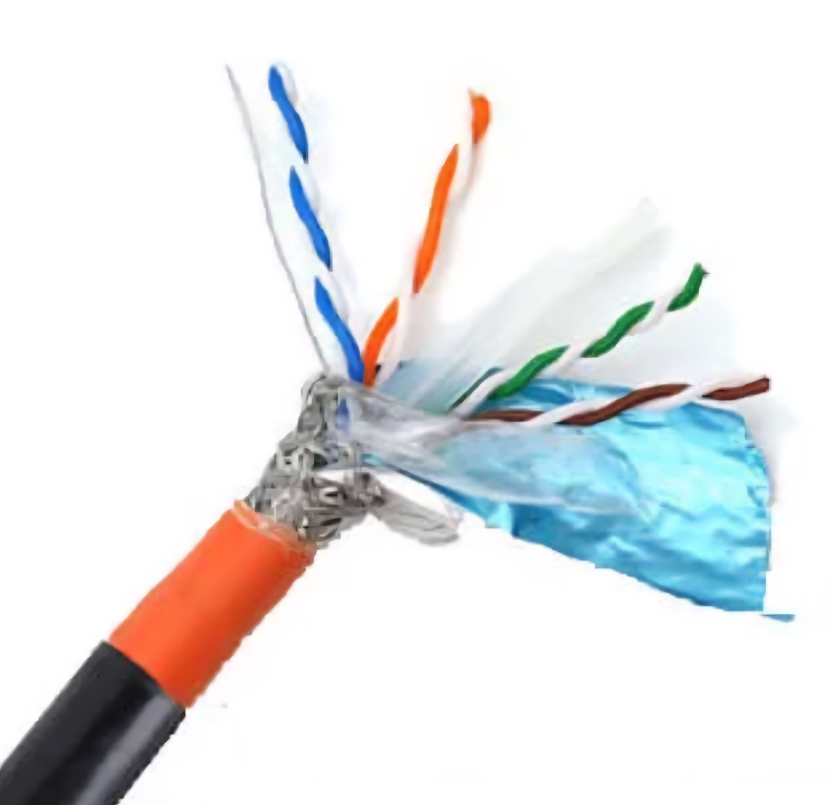 کابل شبکه اوت دور نگزنسCAT6SFTP تست فلوک پیرمننت 2JACKET