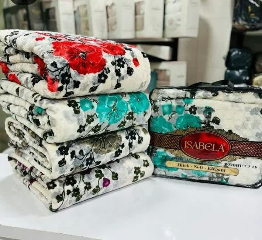تصویر 1 از پتو پارمیس طرح عروس