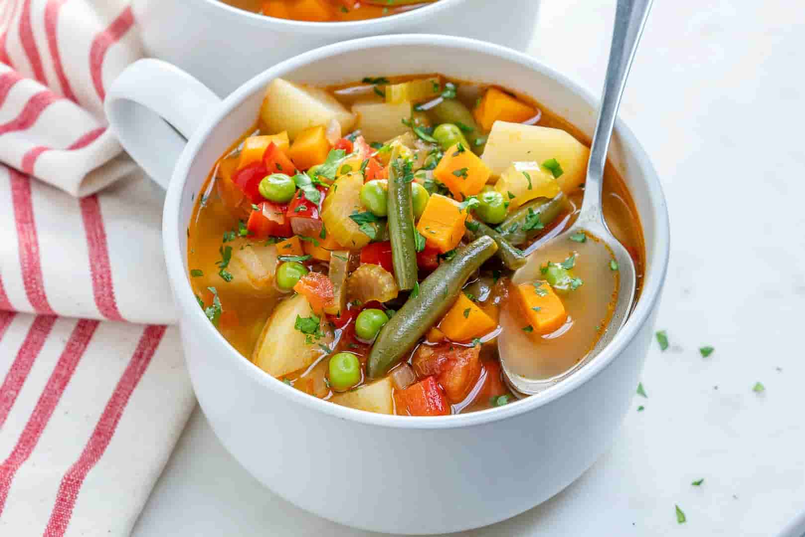 تصویر 4 از خرید سوپ سبزیجات نیمه آماده الیت + قیمت عالی با کیفیت