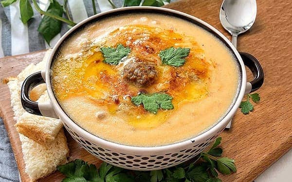 تصویر 4 از قیمت خرید سوپ سیب زمینی نیمه آماده + فروش عمده