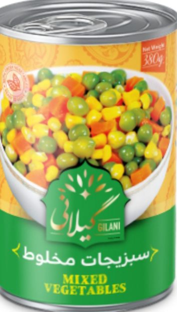 تصویر 1 از فروش و قیمت عمده کنسرو مخلوط سبزیجات + قیمت خرید عمده