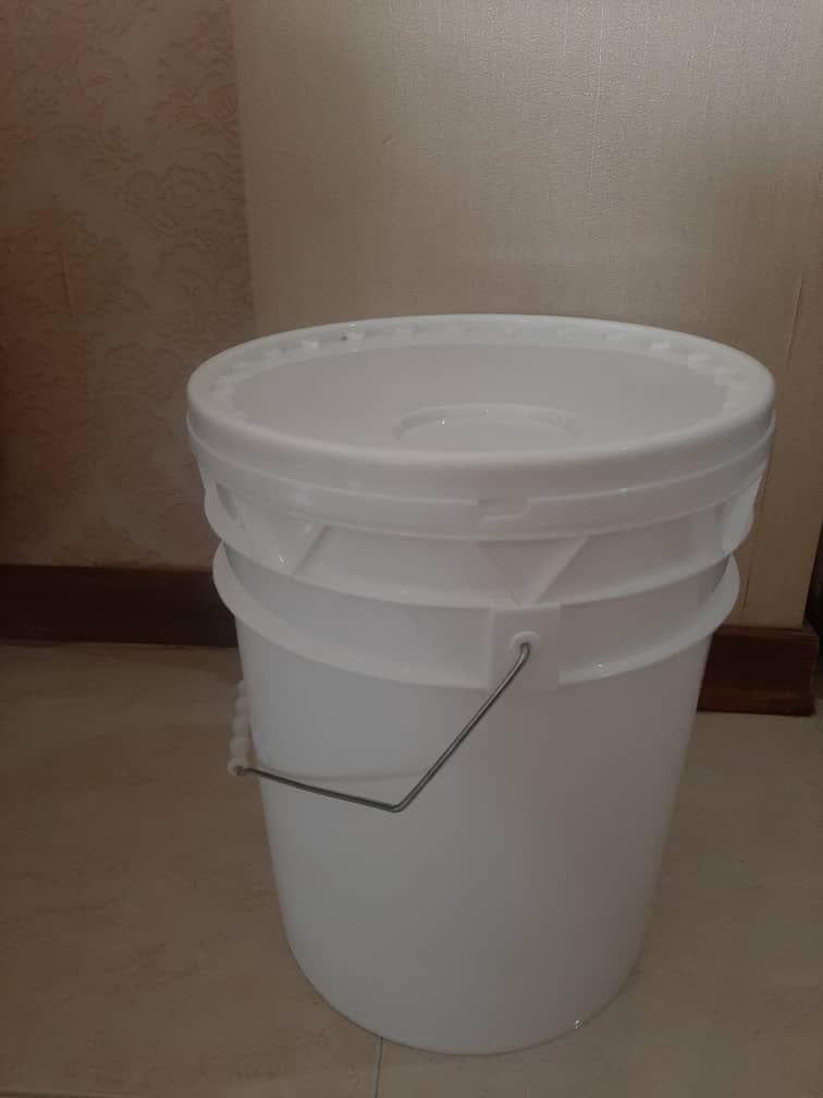 خرید و قیمت سطل 22 لیتری پلاستیکی سفید