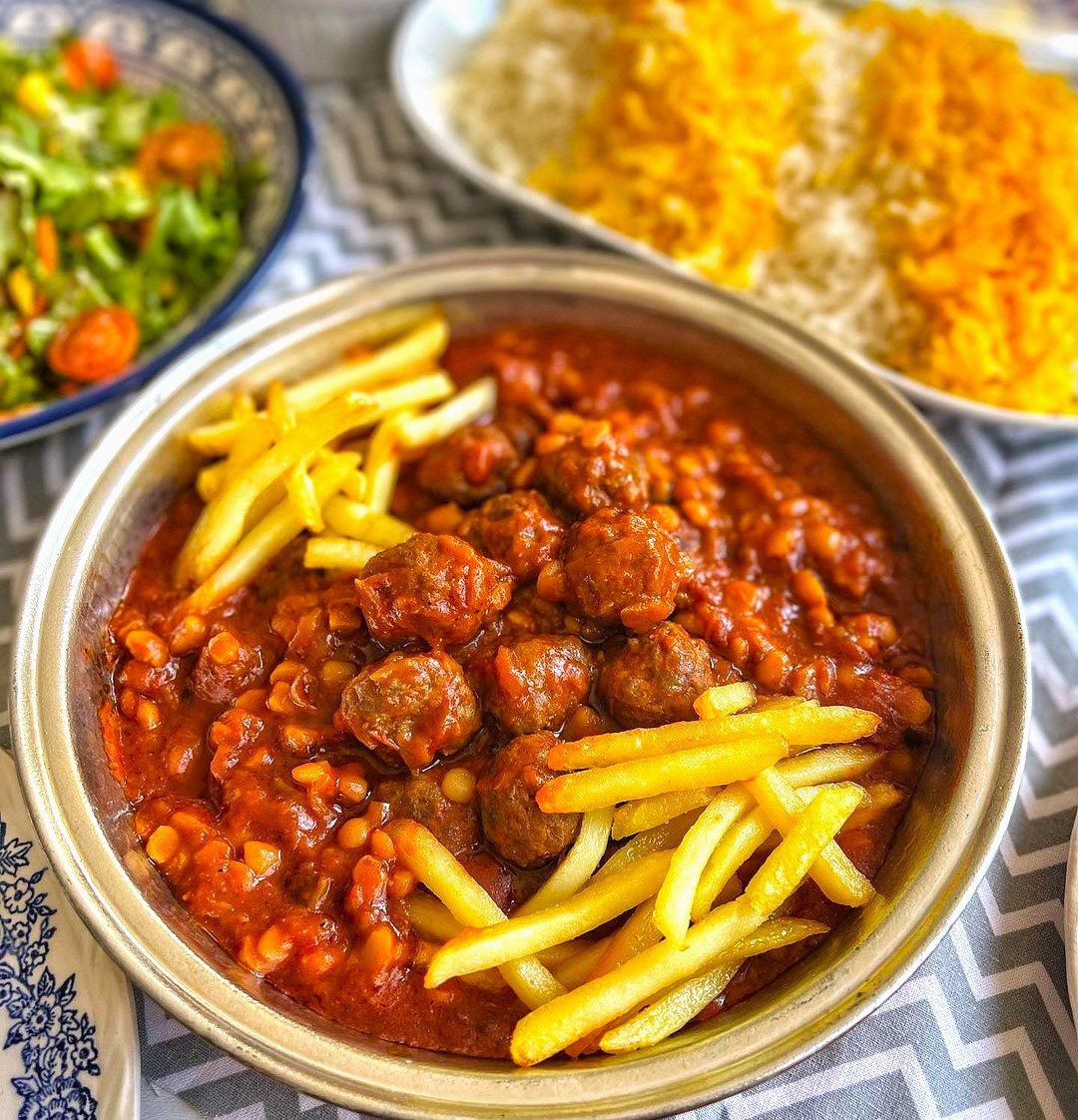 تصویر 1 از فروش ویژه ی کنسرو خورشت قیمه ی ۵۰۰ گرمی با گوشت + خرید آسان