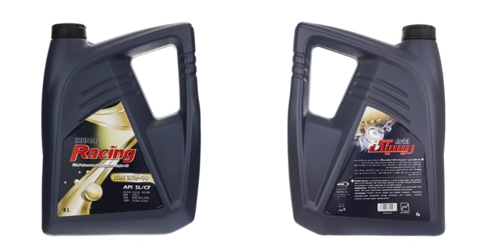 تصویر 1 از خرید و قیمت روغن موتور ریسینگ برند ایرانول مدل Racing 10W40 sl حجم 4 لیتر