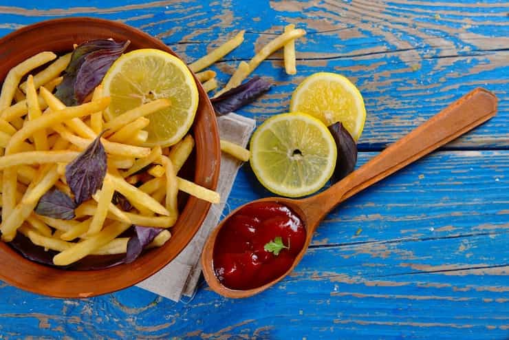 تصویر 1 از قیمت سیب زمینی نیمه آماده خلالی بلند با کیفیت ارزان + خرید عمده