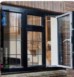 تصویر 2 از پروفیل پنجره upvc با لاستیک لنگه لولایی شوکا + با فروش ویژه باور نکردنی