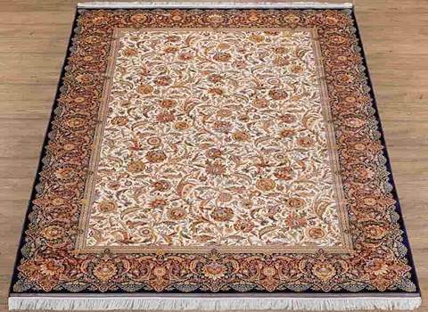 تصویر 1 از قیمت خرید قالی دستباف ابریشمی + فروش ویژه