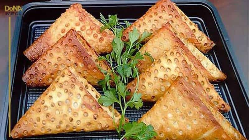 تصویر 2 از قیمت خرید سمبوسه نیمه آماده سبزیجات + فروش ویژه