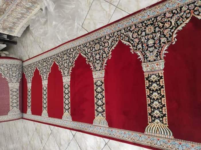 تصویر 4 از قیمت فرش سجاده ای برای مسجد + خرید استثنایی