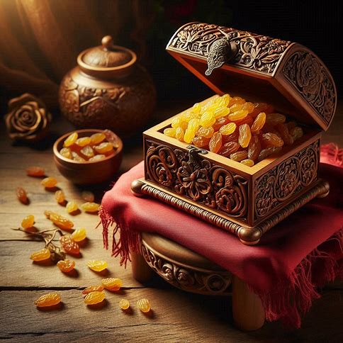 تصویر 5 از قیمت روز فروش کشمش طلایی فله ای درجه یک بناب