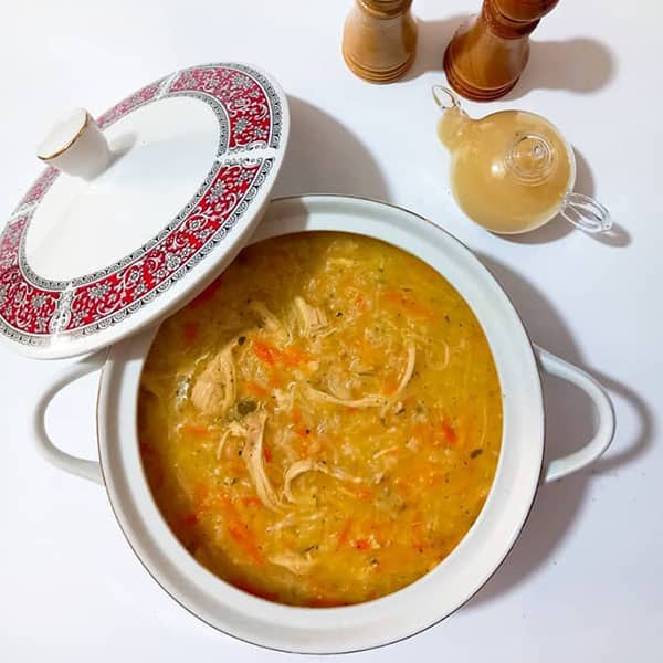 تصویر 1 از قیمت خرید  سوپ نیمه آماده مرغ و رشته با فروش عمده