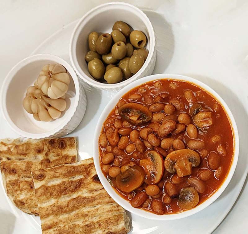 تصویر 1 از قیمت روزانه ی کنسرو لوبیا چیتی با قارچ ۴۰۰ گرم + فروش نقدی