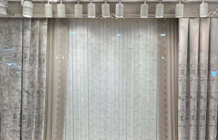 تصویر 1 از خرید پارچه پرده ای حریر محو