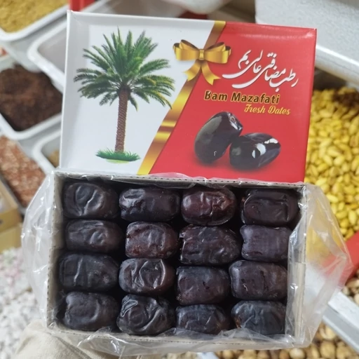 تصویر 3 از قیمت انواع خرما مضافتی بم بهترین کیفیت صادراتی تازه برداشت