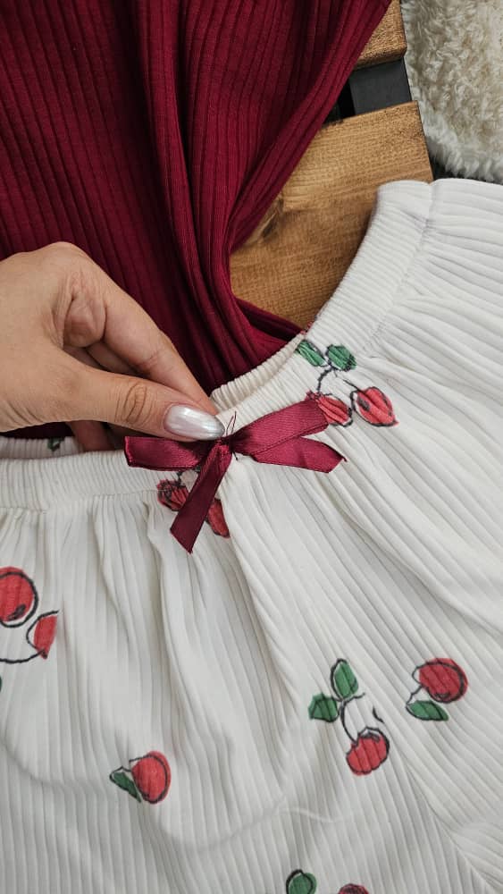 تصویر 2 از لباس خواب زنانه پینترستی مدل گیلاس