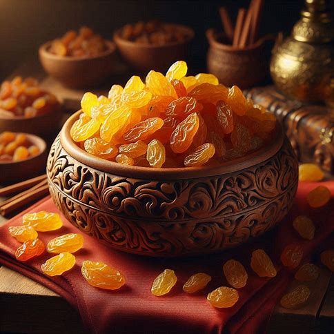 تصویر 5 از قیمت روز فروش عمده کشمش طلایی ممتاز ملکان