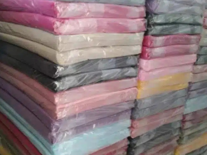تصویر 3 از بهترین قیمت فروش پارچه تریکو ملانژ راه راه مناسب لباس زیر + فروش عمده