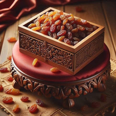 تصویر 2 از قیمت روز فروش عمده کشمش تیزآبی ممتاز بناب