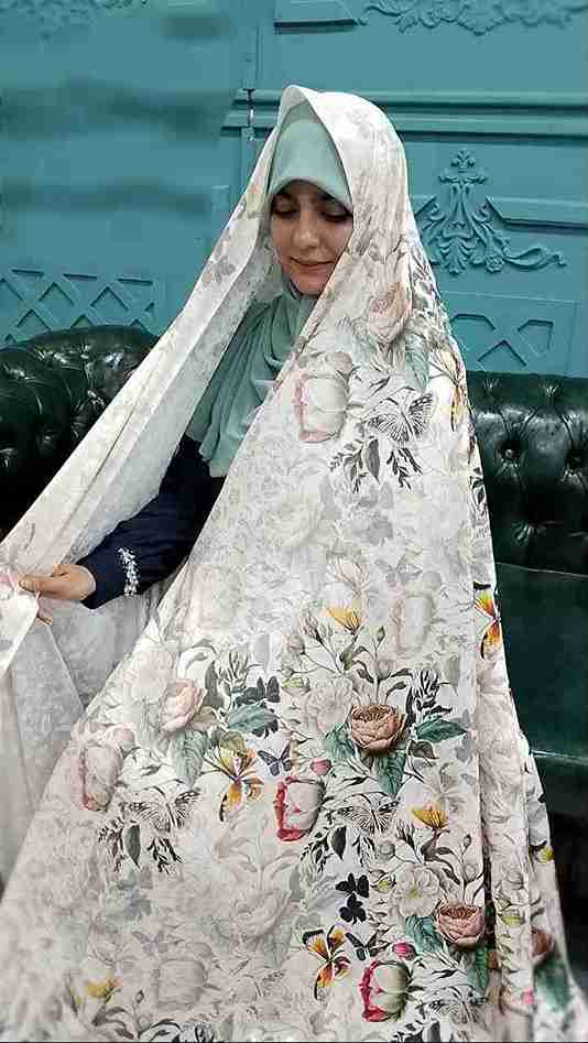 تصویر 2 از قیمت فروش ویژه چادر مجلسی سیلک ابریشم