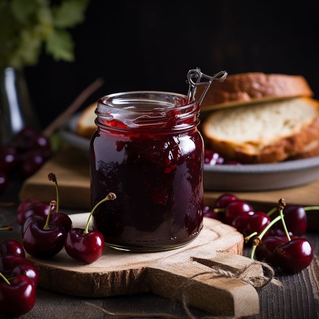 تصویر 4 از خرید مربا گیلاس + قیمت فروش استثنایی (شیشه۶۰۰گرمی)