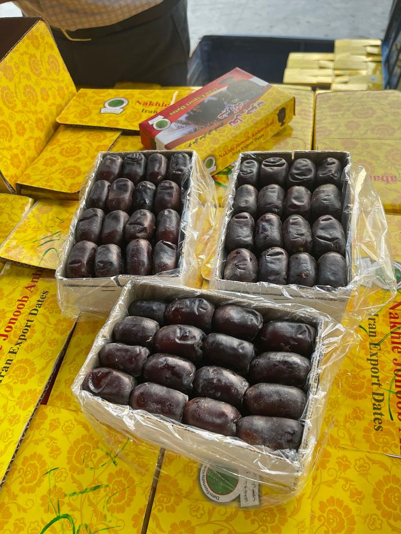 تصویر 1 از خرما مضافتی درجه یک دو ردیفه قیمت فوق العاده