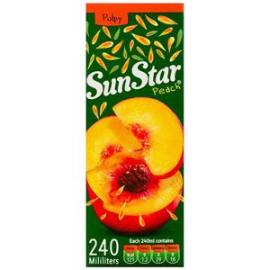 تصویر 1 از فروش آبمیوه هلو سان استار + قیمت خرید به صرفه