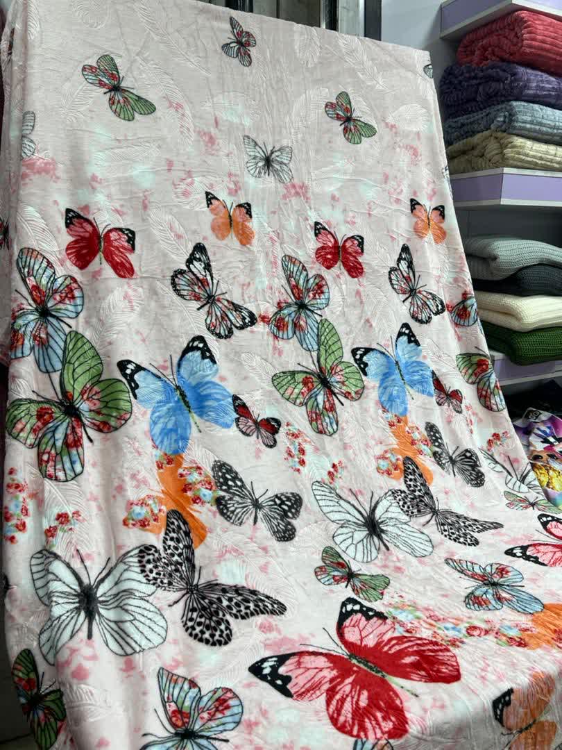 تصویر 1 از پتو ژله ای ۲ نفره لیزری خرید عمده + فروش قیمت کف بازار