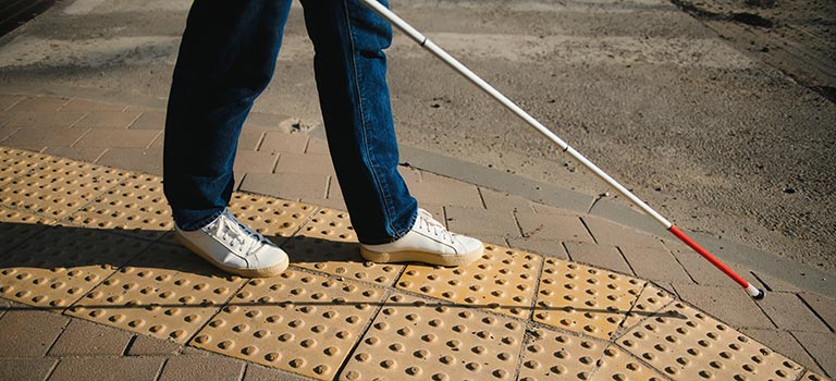 تصویر 1 از خرید و قیمت عصا سفید نابینایان + فروش صادراتی
