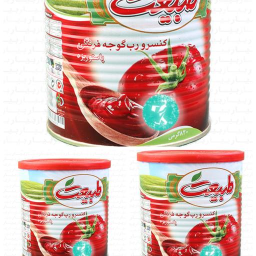 تصویر 4 از خرید رب گوجه فرنگی طبیعت + قیمت فروش استثنایی