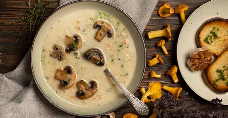تصویر 4 از قیمت خرید سوپ نیمه آماده جو و قارچ + فروش ویژه