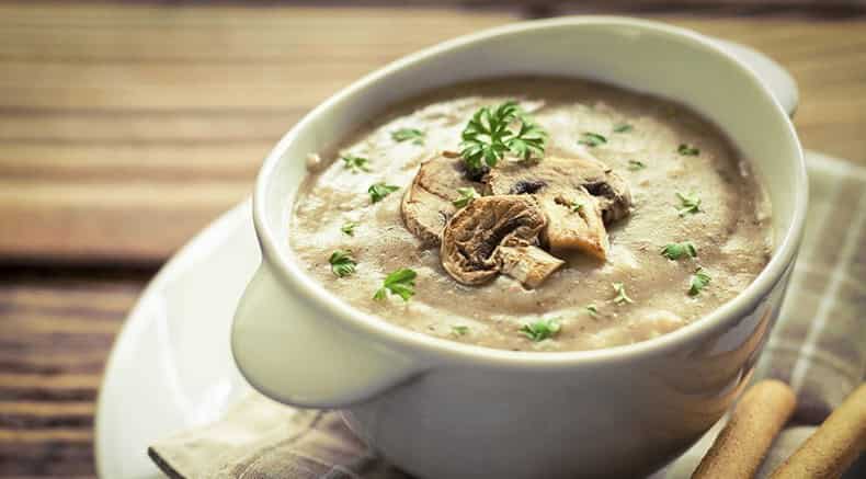 تصویر 4 از سوپ نیمه آماده مرغ و قارچ + فروش صادراتی